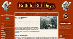 Desktop Screenshot of buffalobilldays.com
